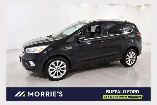 Shadow Black 2017 Ford Escape Titanium