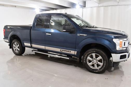 Blue Jeans Metallic 2018 Ford F-150 XLT