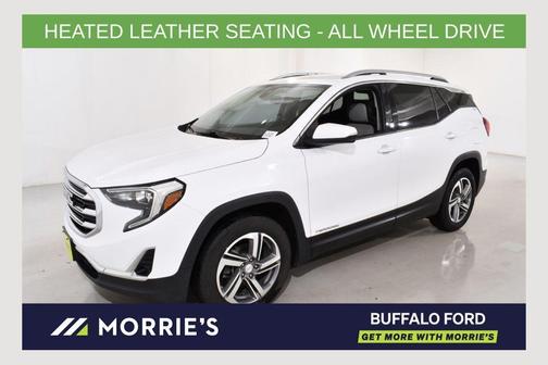 Summit White 2020 GMC Terrain SLT