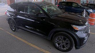 Agate Black Metallic 2022 Ford Explorer XLT