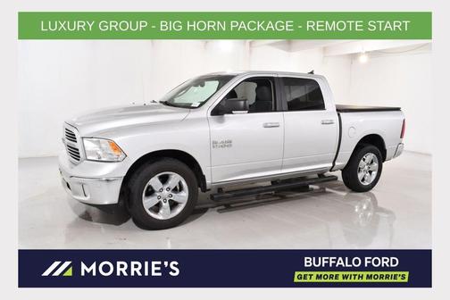 Bright Silver Clearcoat Metallic 2015 RAM 1500 Big Horn