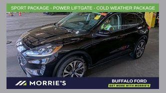 Black Metallic 2022 Ford Escape SE