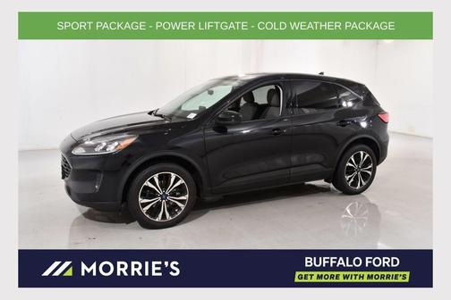 Black Metallic 2022 Ford Escape SE