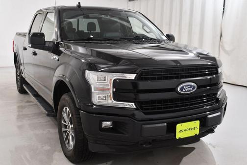 Shadow Black 2018 Ford F-150 Lariat