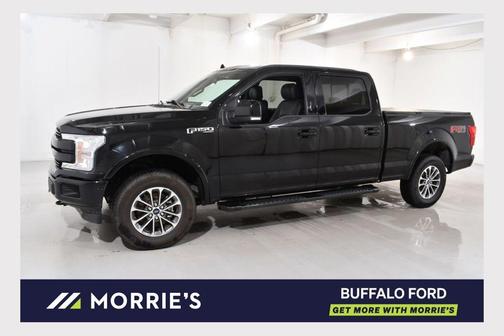 Shadow Black 2018 Ford F-150 Lariat