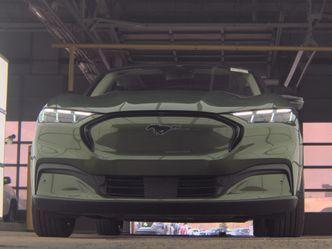 Green Metallic 2025 Ford Mustang Mach-E Premium