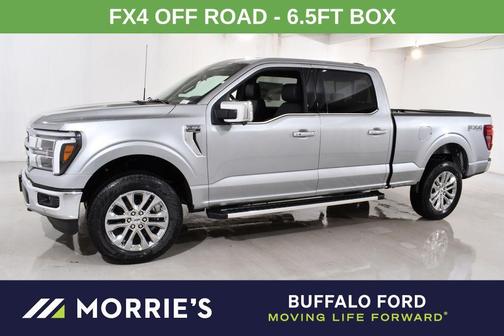 Silver 2026 Ford F-150 Lariat