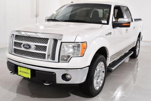 White Platinum Tri-Coat Metallic 2012 Ford F-150 Lariat