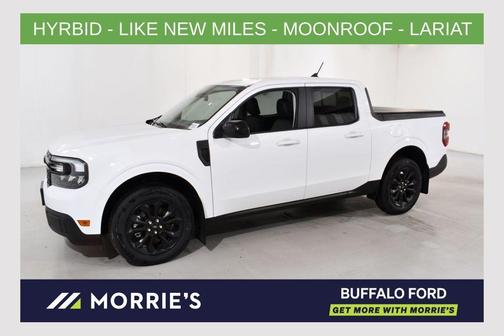 Oxford White 2024 Ford Maverick Lariat