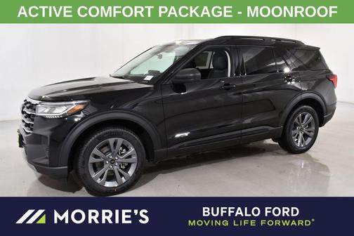 Black Metallic 2026 Ford Explorer Active