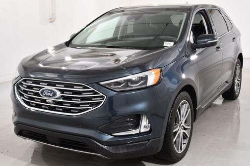 Stone Blue Metallic 2024 Ford Edge Titanium