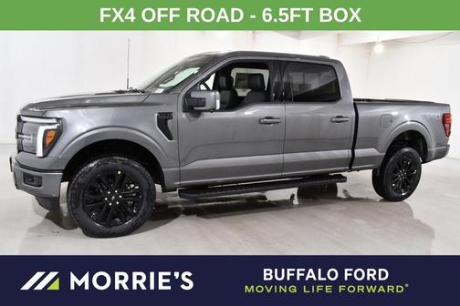 Gray 2026 Ford F-150 Lariat