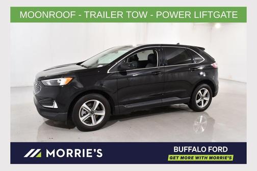 Agate Black Metallic 2024 Ford Edge SEL