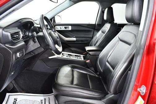 Red Metallic 2022 Ford Explorer XLT