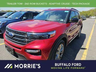 Red Metallic 2022 Ford Explorer XLT