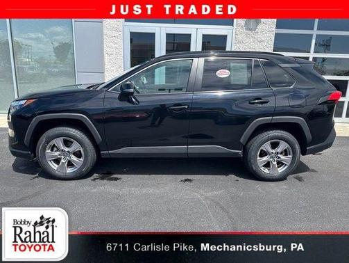 Midnight Black Metallic 2025 Toyota RAV4 XLE