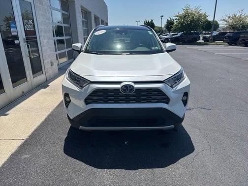 Blizzard Pearl 2019 Toyota RAV4 Hybrid Limited