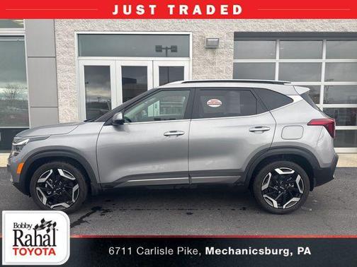 Steel Gray 2025 Kia Seltos SX Turbo