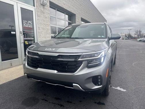 Steel Gray 2025 Kia Seltos SX Turbo