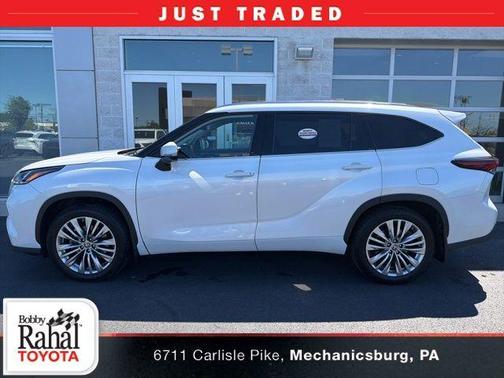 Wind Chill Pearl 2024 Toyota Highlander Platinum