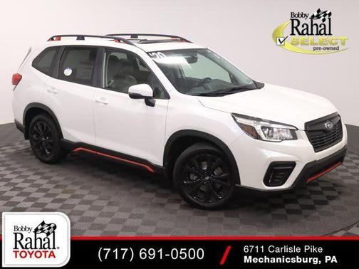 Crystal White Pearl 2020 Subaru Forester Sport