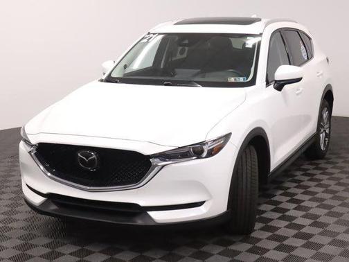 Snowflake White Pearl Mica 2021 Mazda CX-5 Grand Touring