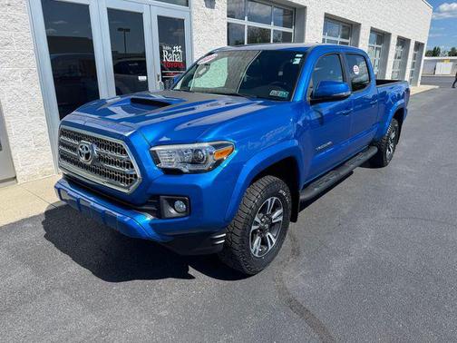 Blazing Blue Pearl 2017 Toyota Tacoma TRD Sport