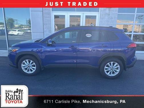 Blue Crush Metallic 2024 Toyota Corolla Cross LE