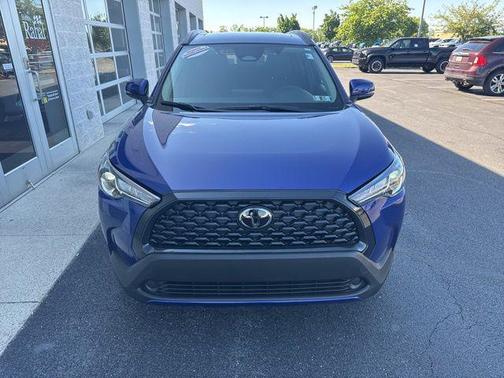 Blue Crush Metallic 2024 Toyota Corolla Cross LE