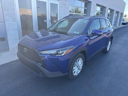 Blue Crush Metallic 2024 Toyota Corolla Cross LE