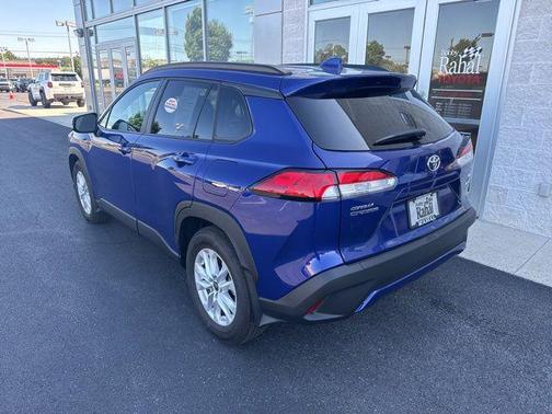 Blue Crush Metallic 2024 Toyota Corolla Cross LE