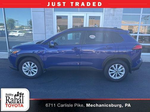 Blue Crush Metallic 2024 Toyota Corolla Cross LE