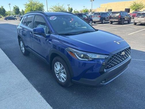 Blue Crush Metallic 2024 Toyota Corolla Cross LE