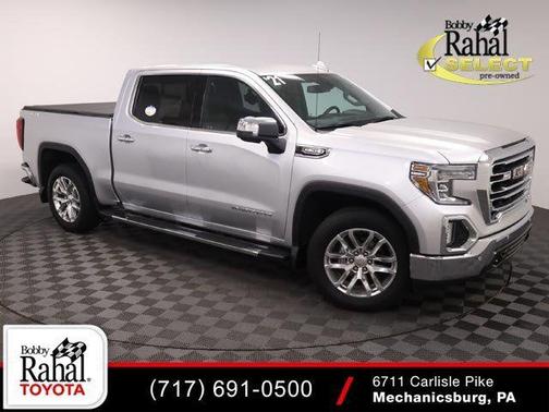 Quicksilver Metallic 2021 GMC Sierra 1500 SLT