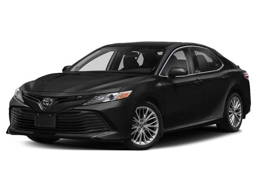 Midnight Black Metallic 2019 Toyota Camry XLE