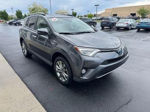 Magnetic Gray Metallic 2018 Toyota RAV4 Hybrid Limited