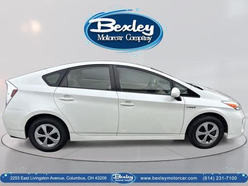 White 2013 Toyota Prius Three
