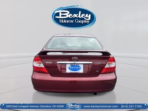 Burgundy 2004 Toyota Camry LE V6