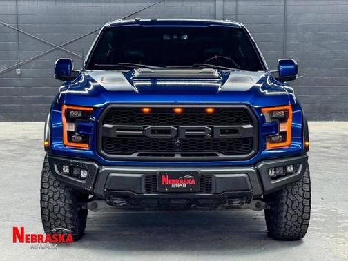Lightning Blue 2017 Ford F-150 Raptor