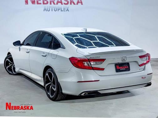 White 2019 Honda Accord Sport