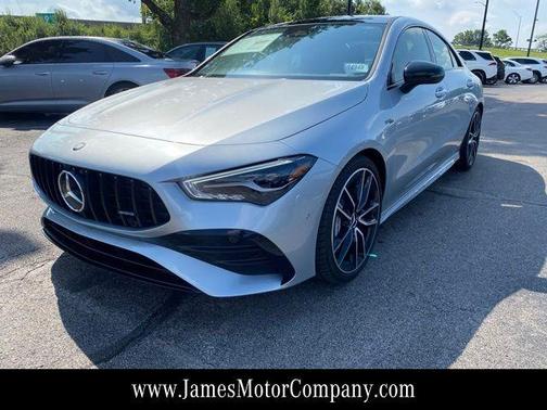 Cirrus Silver Metallic 2025 Mercedes-Benz AMG CLA 35 Base