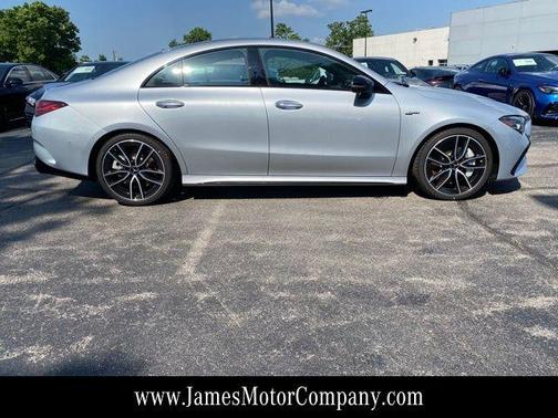 Cirrus Silver Metallic 2025 Mercedes-Benz AMG CLA 35 Base