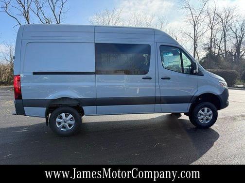 Silver Gray 2026 Mercedes-Benz Sprinter 2500 Standard Roof