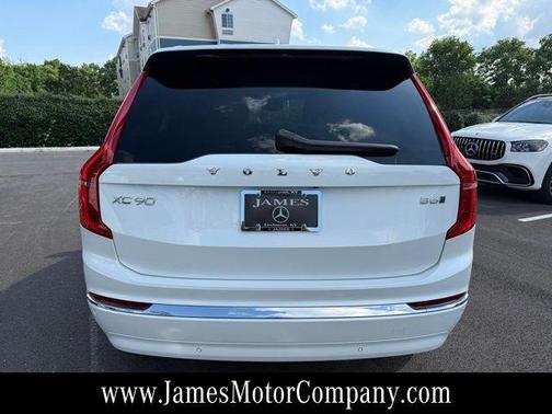 Crystal White 2024 Volvo XC90 B6 Ultimate Bright Theme 7-Seater