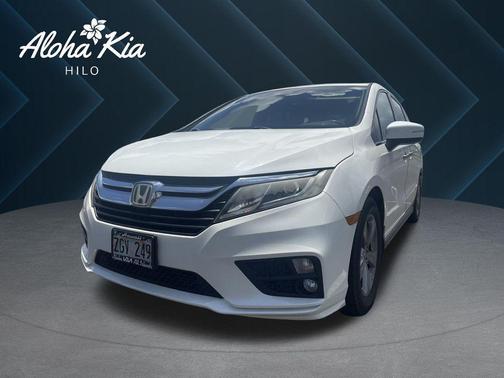 White Diamond Pearl 2019 Honda Odyssey EX