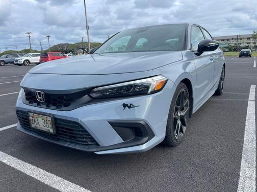 Boost Blue Pearl 2022 Honda Civic Sport