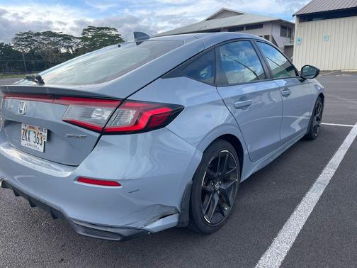 Boost Blue Pearl 2022 Honda Civic Sport