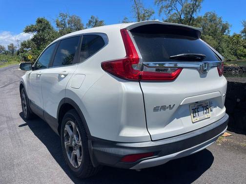 White Diamond Pearl 2017 Honda CR-V EX-L