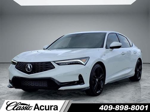 Platinum White Pearl 2026 Acura Integra FWD A-Spec