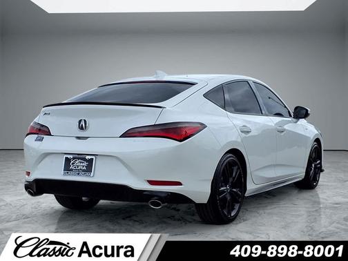 Platinum White Pearl 2026 Acura Integra FWD A-Spec